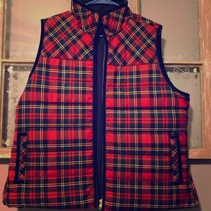 J.Crew Tartan vest